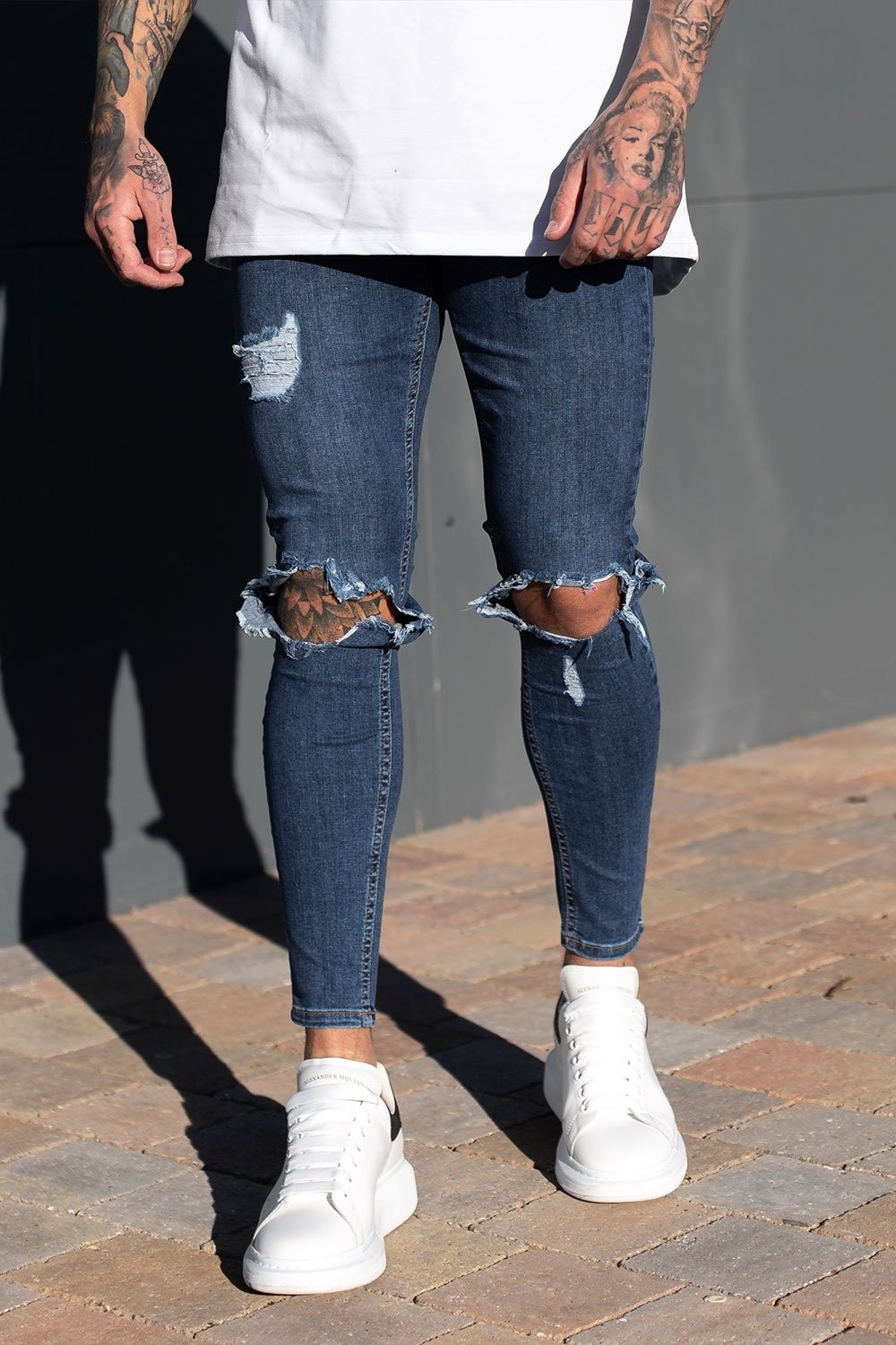 Attire Destroyed Jeans - dark | London Exclusive